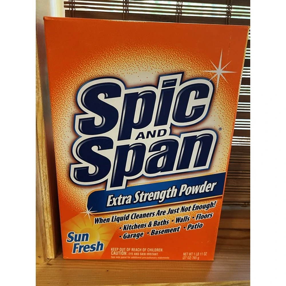 Spic and Span Extra Strength Powder SUN FRESH 27oz Each Box